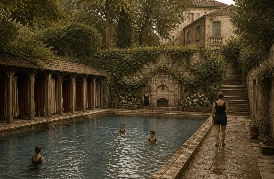 history of swimming pools