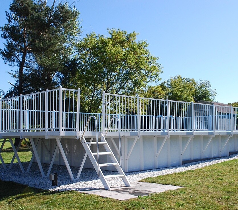 swimming pool safety ladders